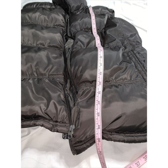 Southpole Mens XL thick Puffer Vest Dark Brown Zipper  With Front Pockets, Logo - Picture 8 of 9